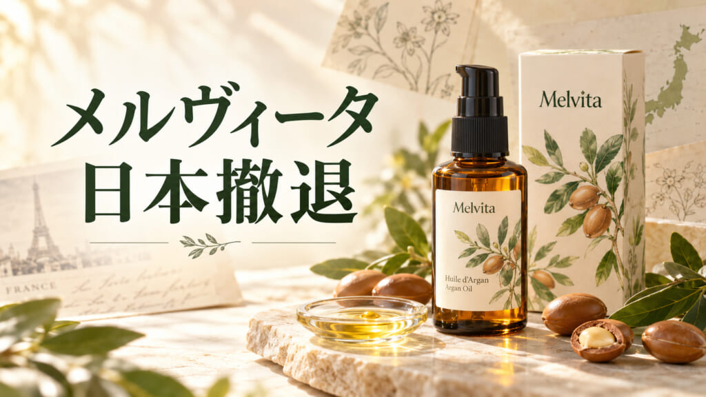 メルヴィータ（Melvita）アルガンオイル