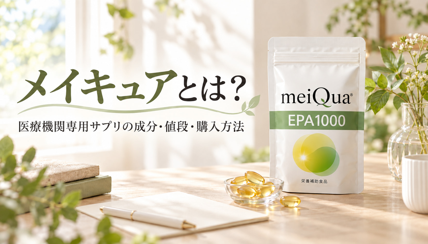 メイキュアとは?医療機関専用サプリの成分・値段・購入方法