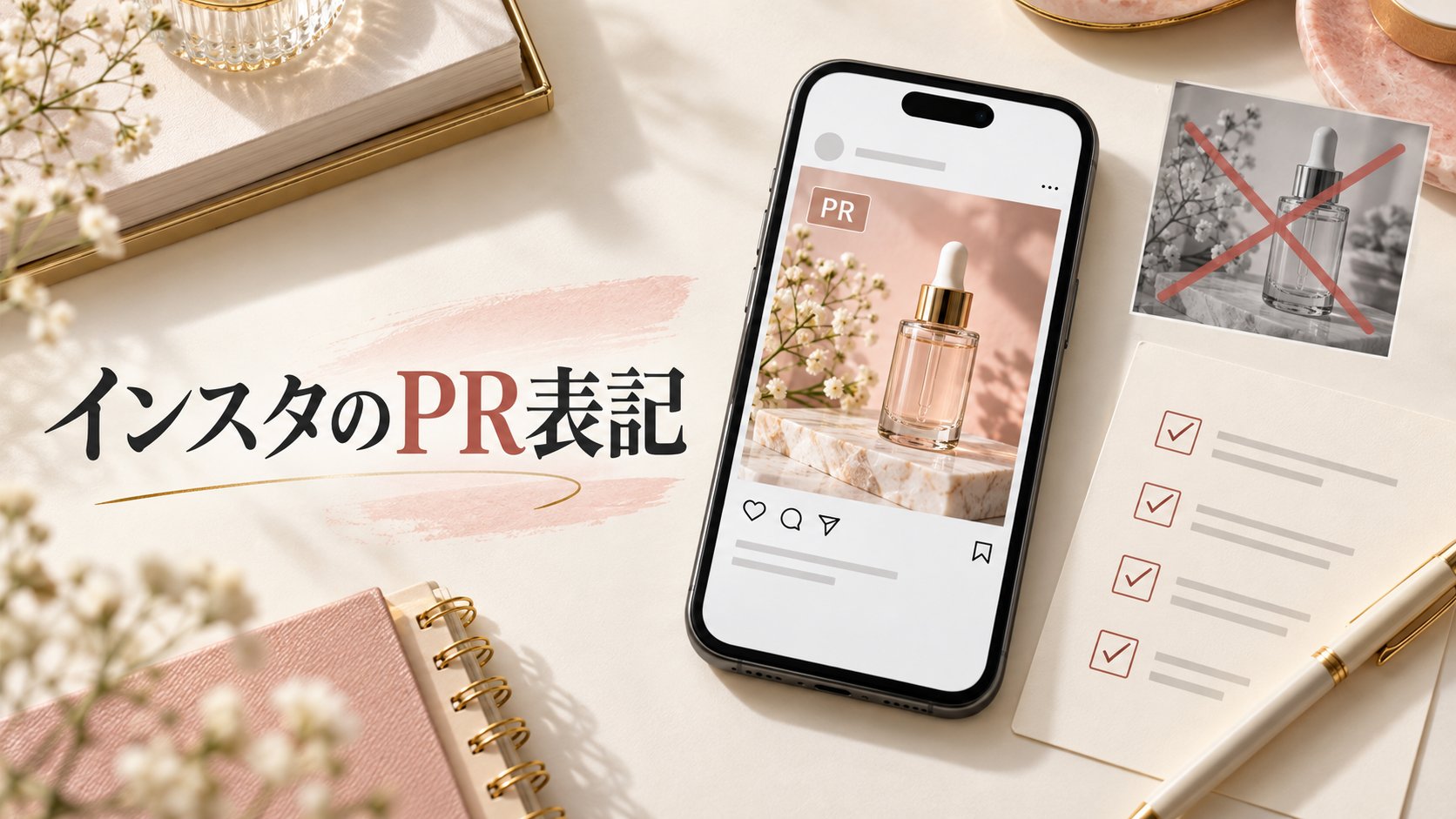 インスタのPR表記の書き方のアイキャッチ