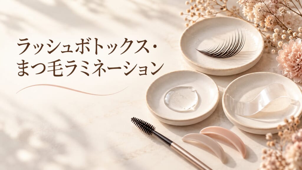 ラッシュボトックス・まつ毛ラミネーションのアイキャッチ