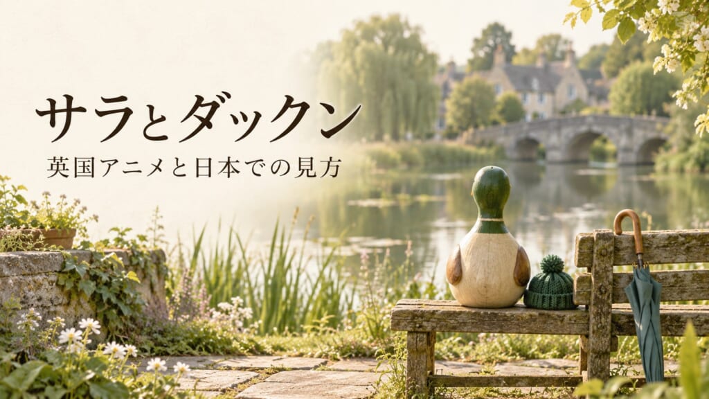 サラとダックン 英国アニメと日本での見方