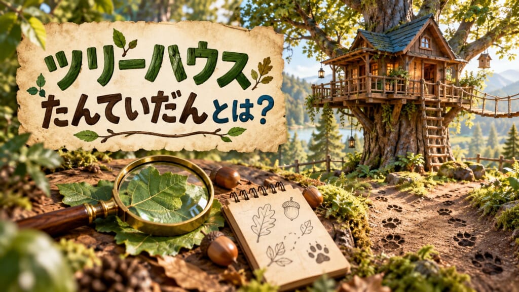 ツリーハウスたんていだんとは？のアイキャッチ